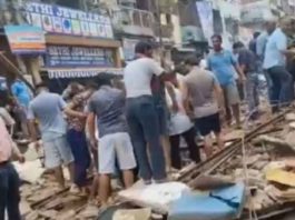 Building Collapsed in Delhi