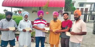 Debt waiver checks Distributed
