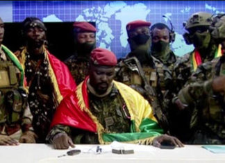 गिनी में सैन्य तख्तापलट Guinea Military Coup