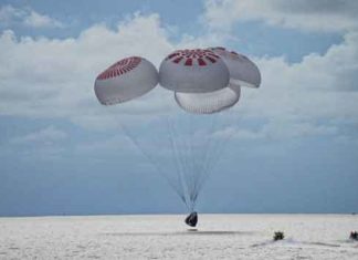 ‘इंस्पिरेशन-4’ क्रू पृथ्वी पर लौटा Inspiration-4 Crew