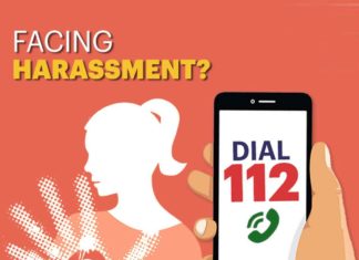 Panic button of dial 112 sachkahoon