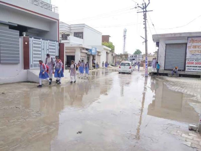 Sewerage overflow sachkahoon