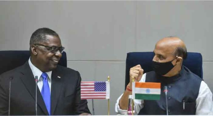 US Defense Secretary Austin calls on Rajnath sachkahoon