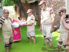 Waterlogging in Valmiki Basti sachkahoon