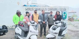 World's highest electric vehicle sachkahoon