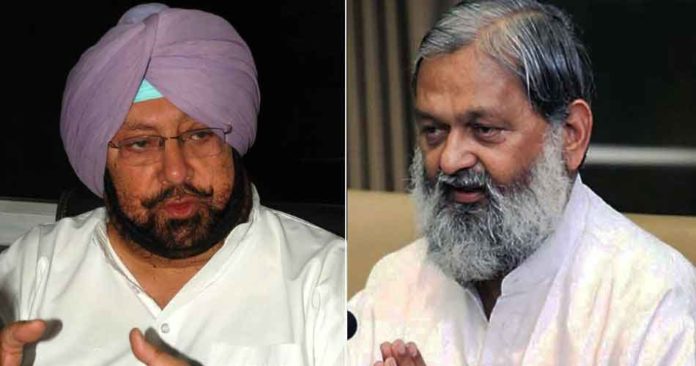 captain amarinder singh and anil vij sachkahoon