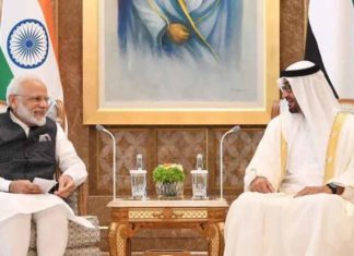 मोदी ने यूएई के क्राउन प्रिंस नाहयान से आतंकवाद पर की चर्चा
