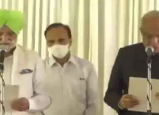 पंजाब में चन्नी सरकार का विस्तार : 7 नये चेहरे शामिल, 8 की पुन: वापसी punjab-sapth