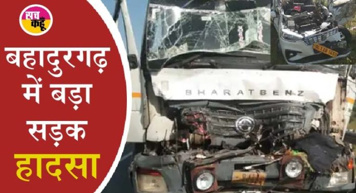 Accident in Bahadurgarh