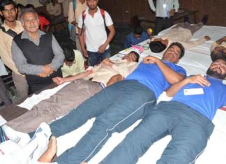 Blood donation camp sachkahoon