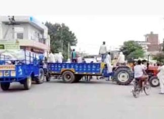 Farmers' anger erupted over chaos sachkahoon