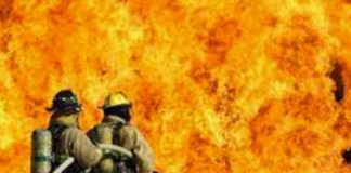 Fire in CCI's godown sachkahoon