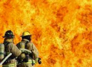 Fire in CCI's godown sachkahoon