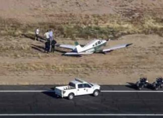 Helicopter Plane Collide