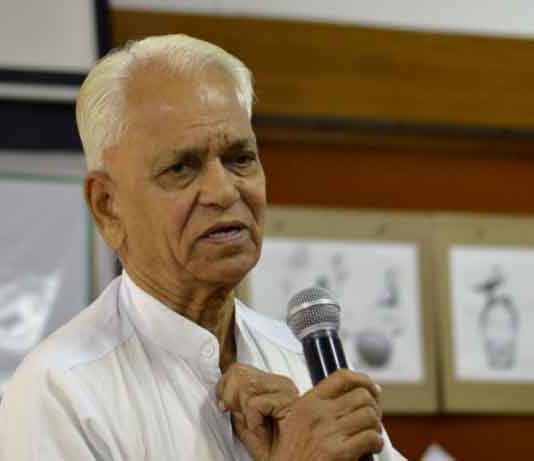 गांधीवादी सुब्बराव का जयपुर में निधन SN Subba Rao