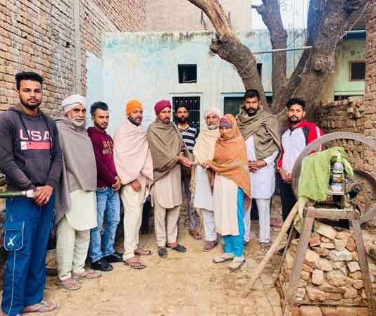 Financial assistance given to needy family sachkahoon