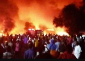 सिएरा लियोन में ईंधन ट्रक विस्फोट में 94 लोगों की मौत की पुष्टि , 92 घायल Fuel Tank Explosion