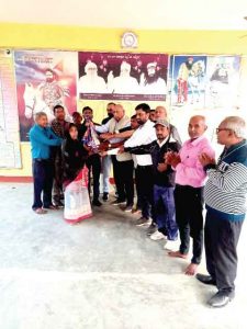 Ration distributed to 11 needy sachkahoon