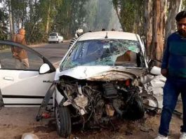 Road accident in Kaithal sachkahoon