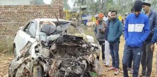 Accident in Gurugram sachkahoon
