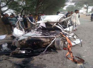 Accident on Ellenabad road sachkahoon