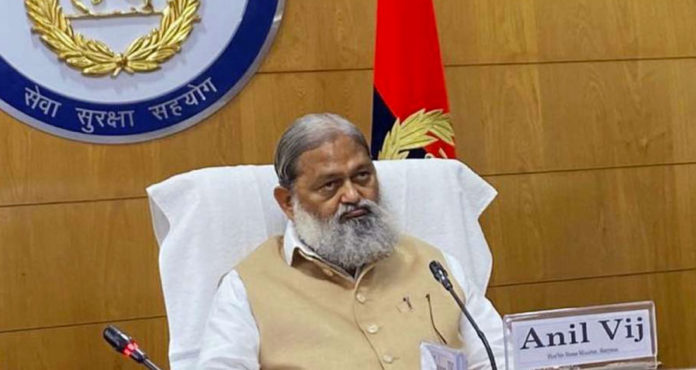 Health Minister Anil Vij