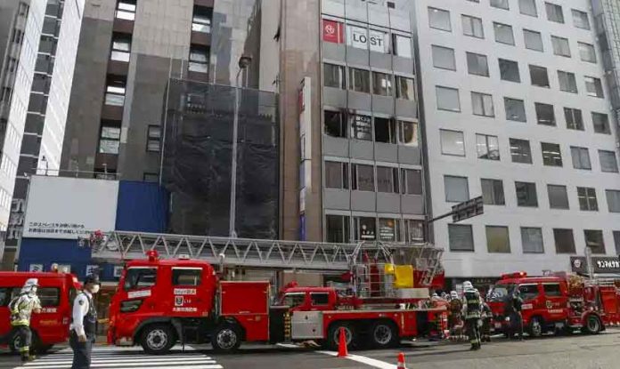 Building Fire in Japan