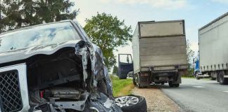 Buses collided in fog sachkahoon