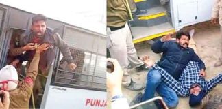 Heavy protest against Chief Minister Channi sachkahoon
