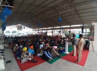 ब्लॉक समाना की साध-संगत ने शहीद को दी श्रद्धांजलि Sadh Sangat of Block Samana SACHKAHOON