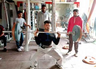 Trial of weight and powerlifting sachkahoon