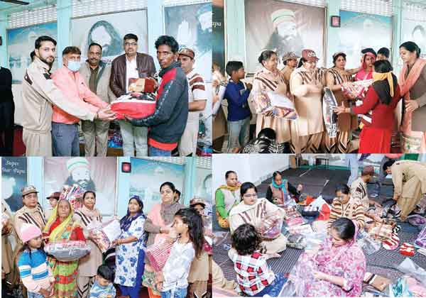 Warm clothes distributed sachkahoon