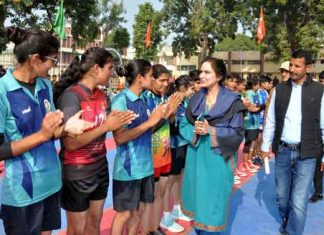 Women players of Kabaddi sachkahoon