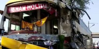 hree tourist buses on Ambala-Delhi highway sachkahoon