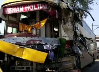 hree tourist buses on Ambala-Delhi highway sachkahoon