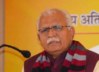 CM Manohar Lal meets Union Ministers sachkahoon