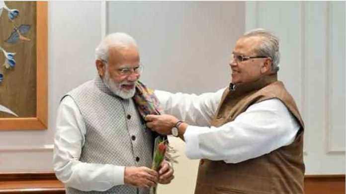 Satya Pal Malik and Prime Minister Narendra Modi sachkahoon