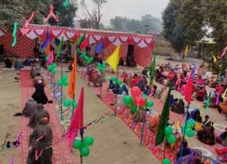 the name of Ram resonated in the block Sri Jalalana Sahib sachkahoon