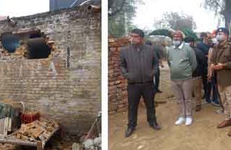 Thieves entered the bank by breaking the wall sachkahoon