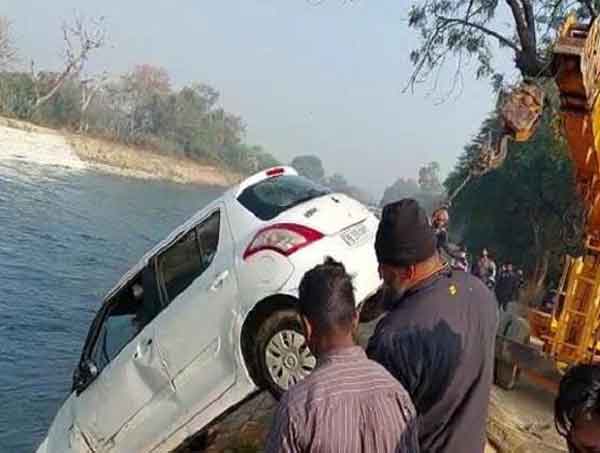 car falling in Bhakra canal sachkahoon
