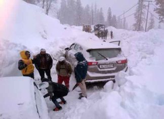 heavy snowfall in Himachal sachkahoon