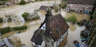 Flood in Brazil