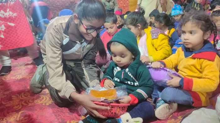 Sadh-Sangat of Preet Sagar Colony sachkahoon