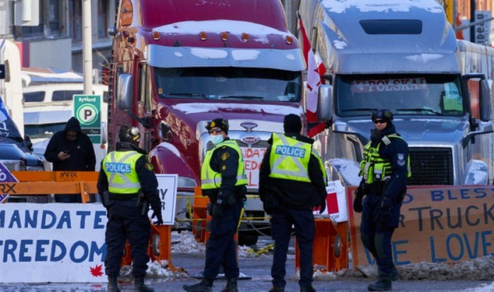 Trucker Protest in Canada