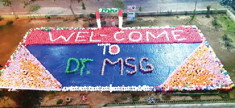 Arrival of Revered Guru ji sachkahoon