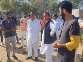 विधायक केहरवाला ने हुडा आर-3 क्षेत्र का किया निरीक्षण MLA Keharwala Inspected Hooda R3 Area