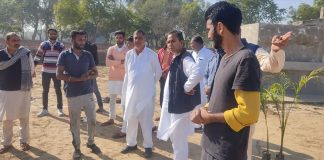 MLA Keharwala Inspected Hooda R3 Area