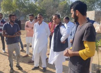 MLA Keharwala Inspected Hooda R3 Area