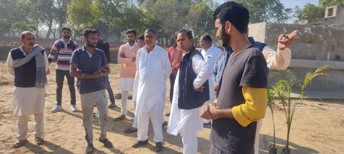 MLA Keharwala Inspected Hooda R3 Area