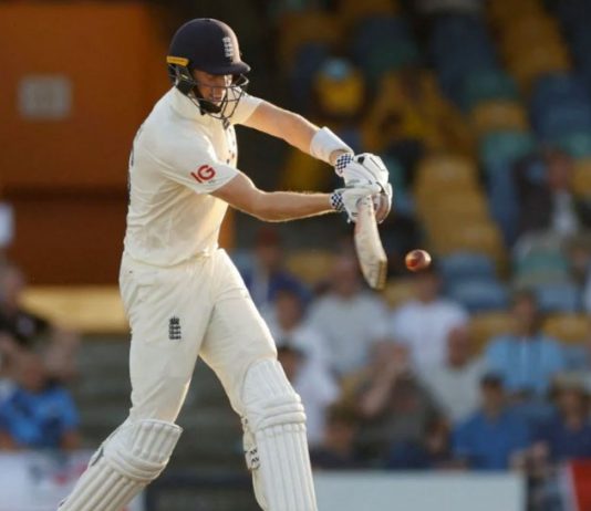 England West indies test match